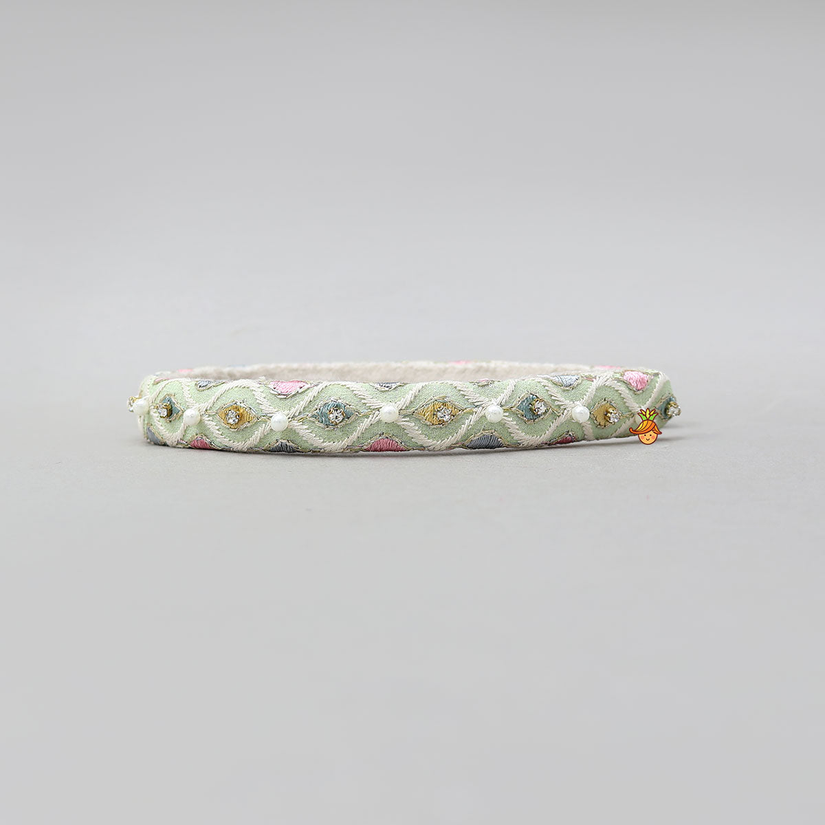 Decorative Thread Embroidered Hairband