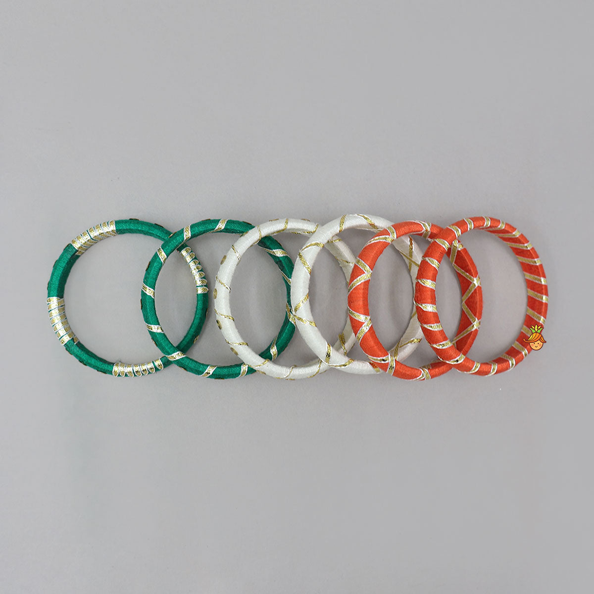 Tiranga-Inspired Handmade Bangles