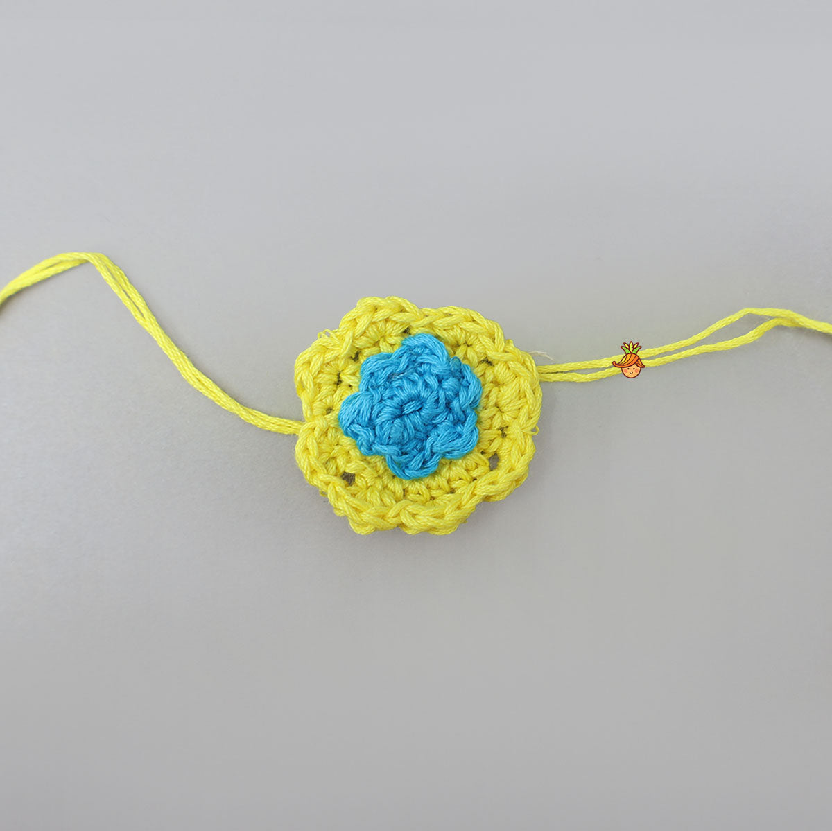 Handcrafted Floral Crochet Rakhi