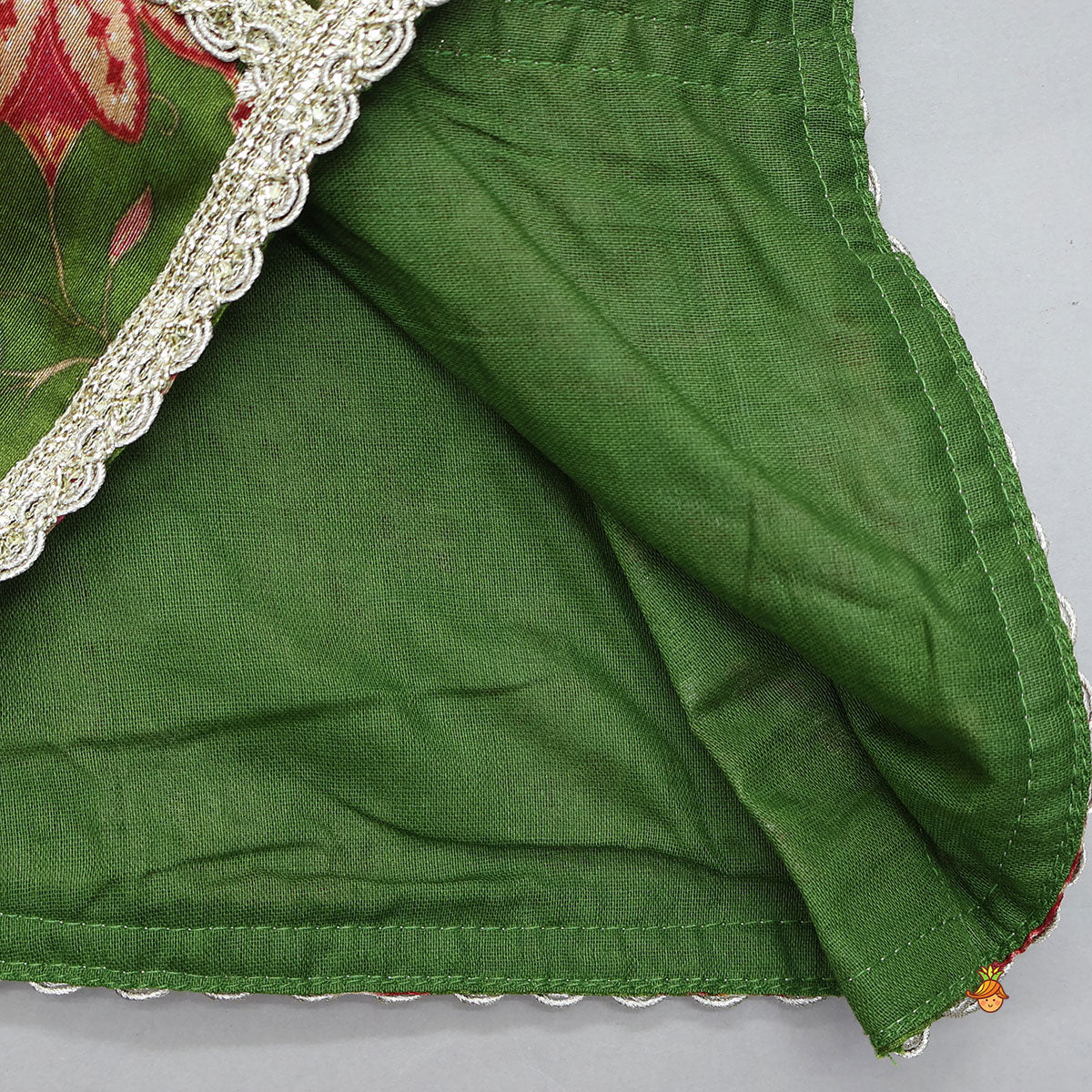 Pre Order: Elegant Floral Printed A-Line Kurti And Palazzo