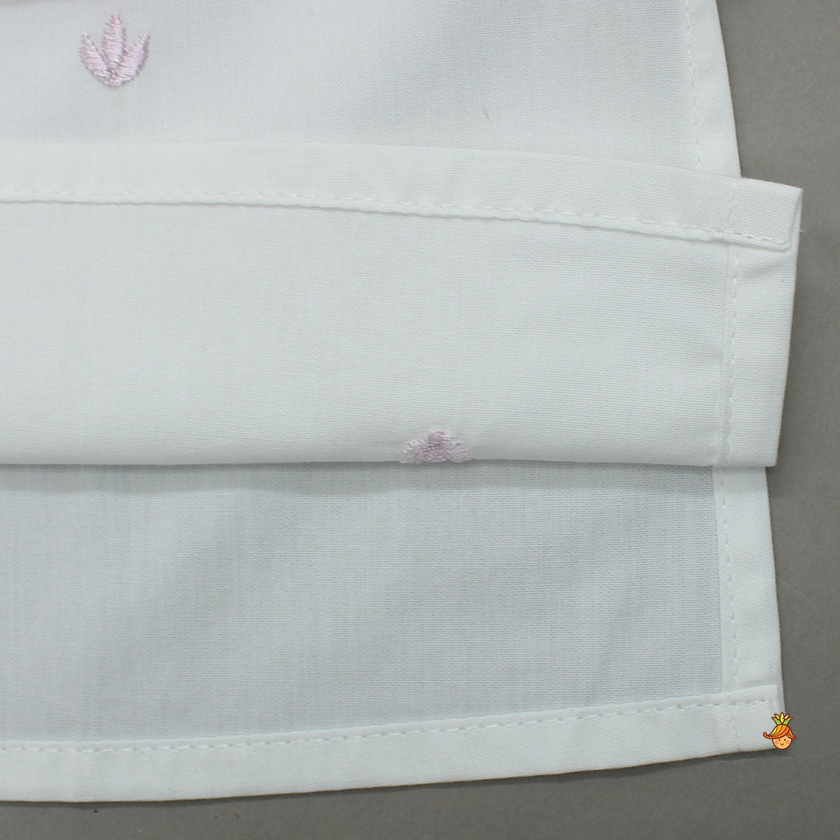 Booti Embroidered Kurta And Jacket With Dhoti