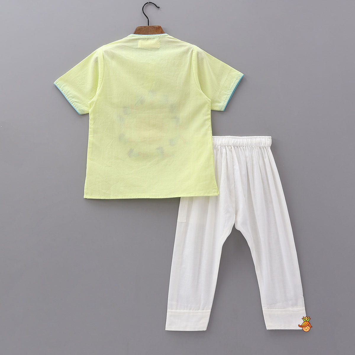 Yoga Printed Kurta And Pyjama