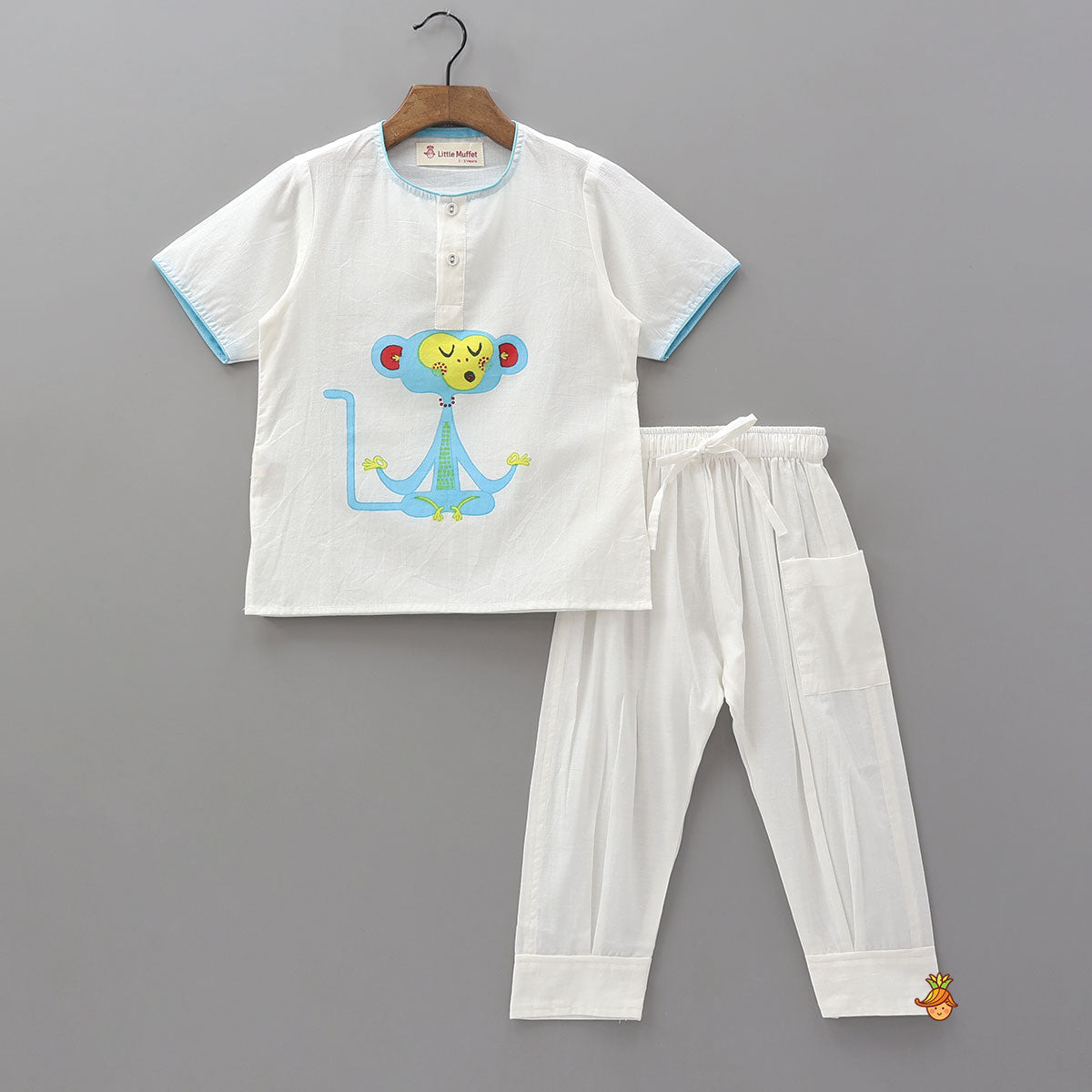 Elegant Cotton Kurta And Pyjama