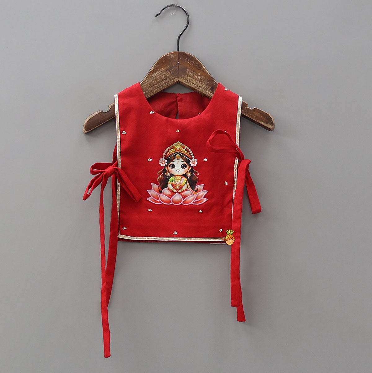 Pre Order: Traditional Overlay Kurti With Headband