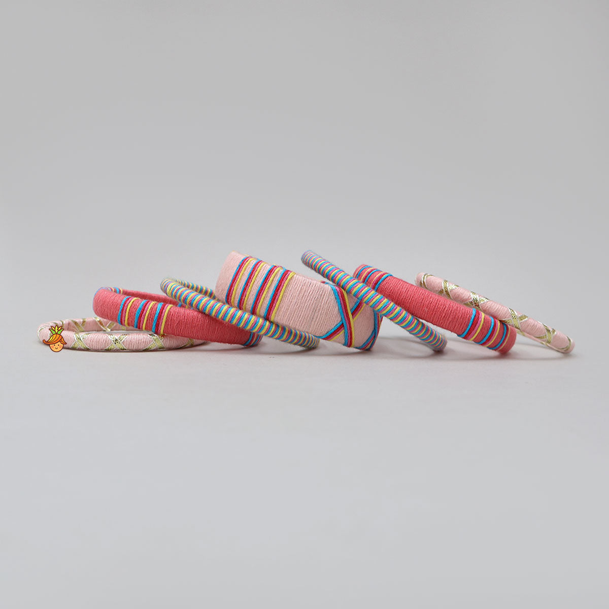 Thread Wrapped Elegant Bangles