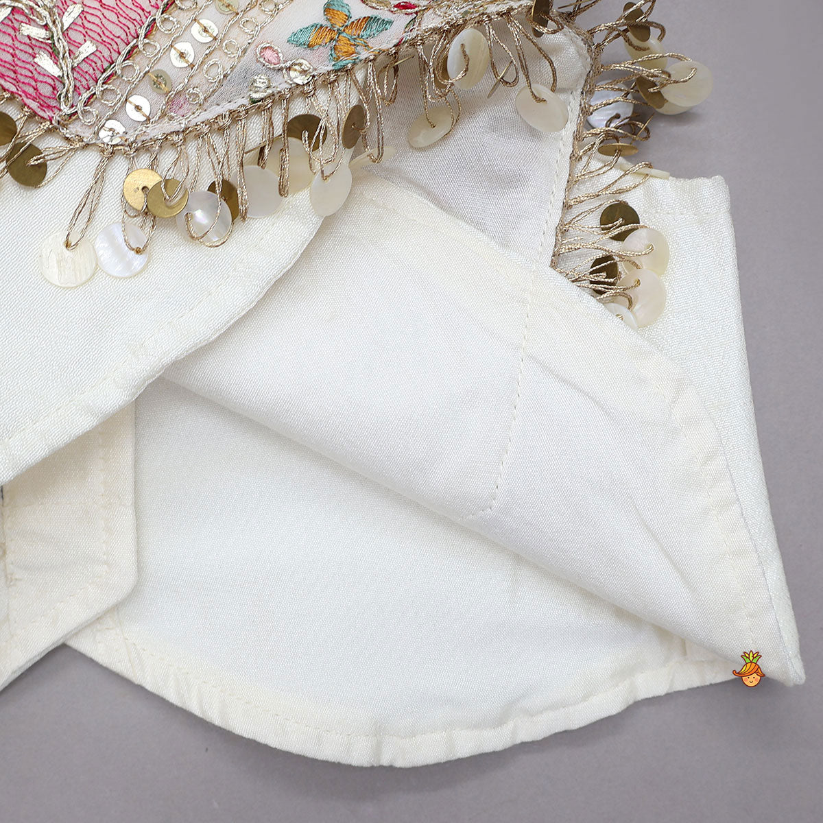 Pre Order: Crop Top With Heavy Embroidered Lehenga