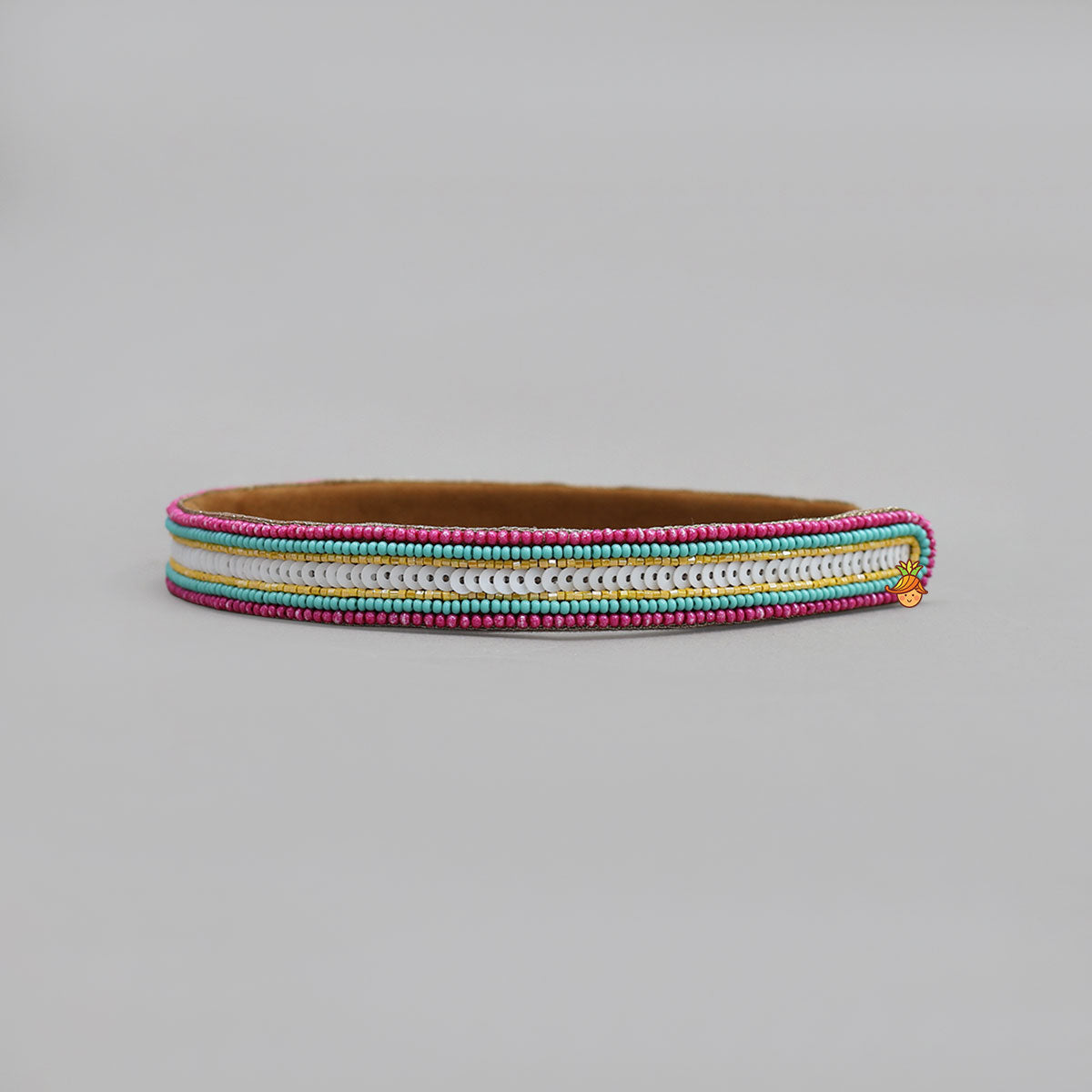 Hand-Embroidered Colourful Hair Band