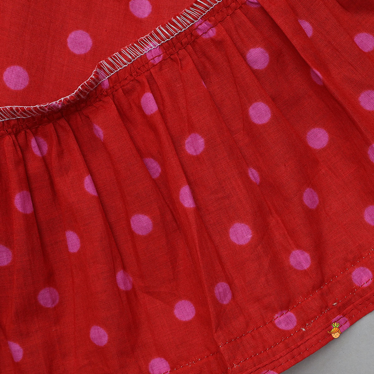 Pre Order: High Low Layered Kurti And Dhoti Style Pant With Dupatta