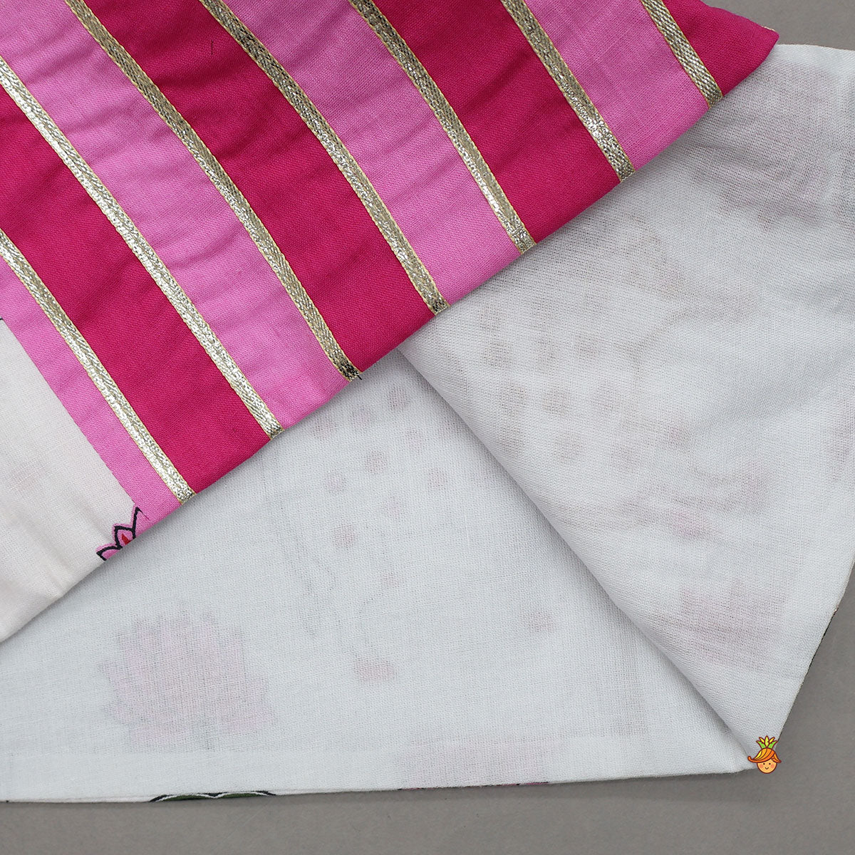 Pre Order: Kurta With Asymmetric Jacket And Pyjama