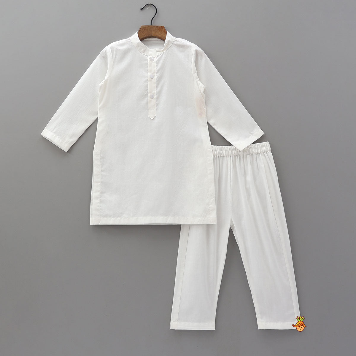 Pre Order: Kurta With Zari Work Jacket And Pyjama
