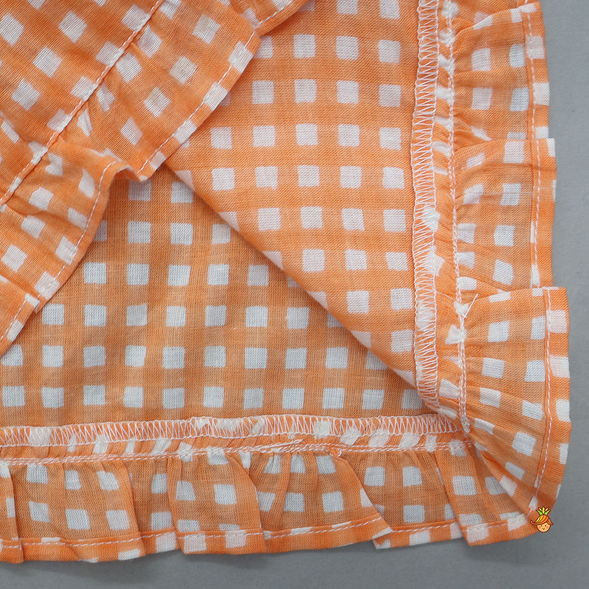 Pre Order: Check Printed Cotton Sleepwear