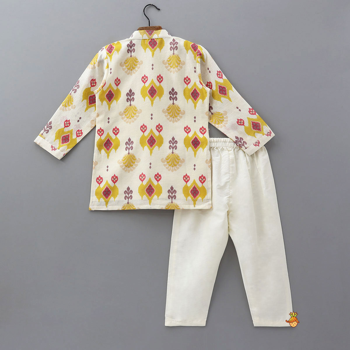 Pre Order: Festive Ikat Inspired Kurta And Pyjama
