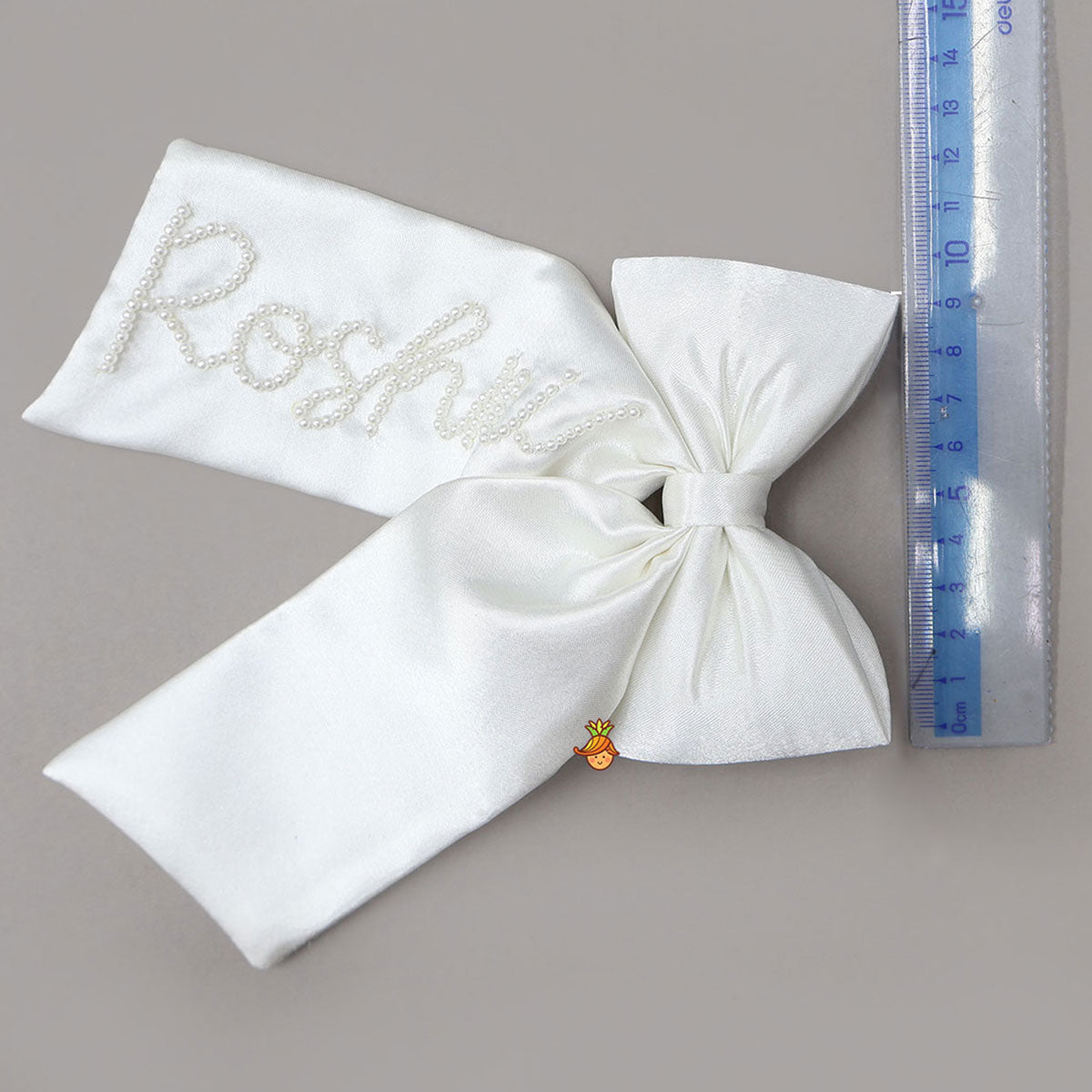 Pre Order: Personalized Name Satin Bow Hair Clip