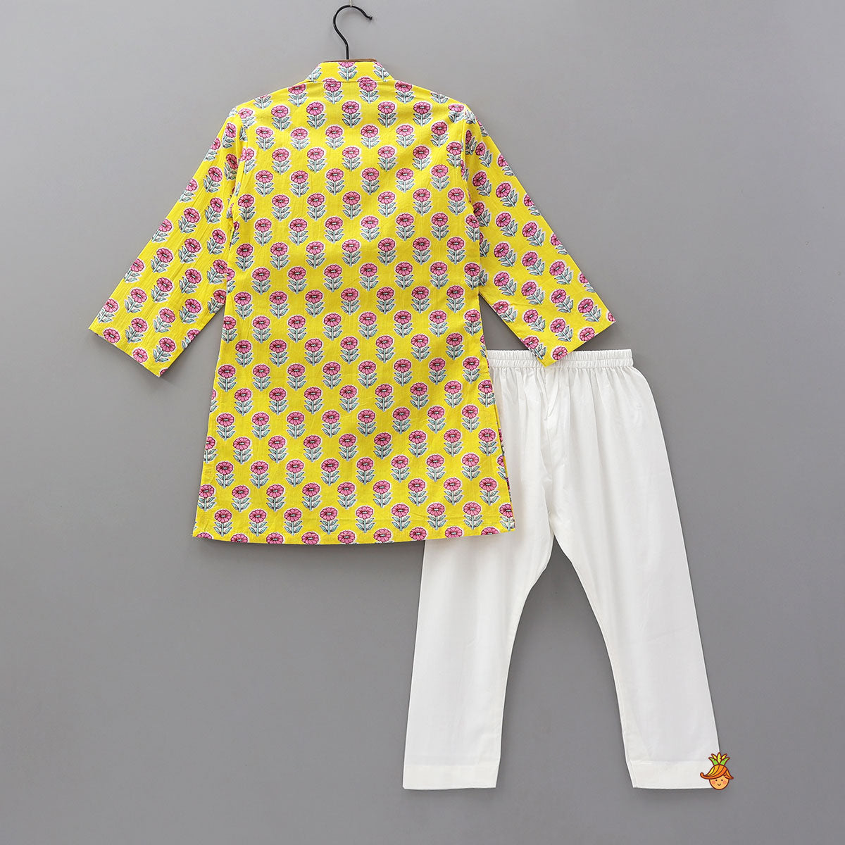 Pre Order: Soft Cotton Printed Kurta And Pyjama