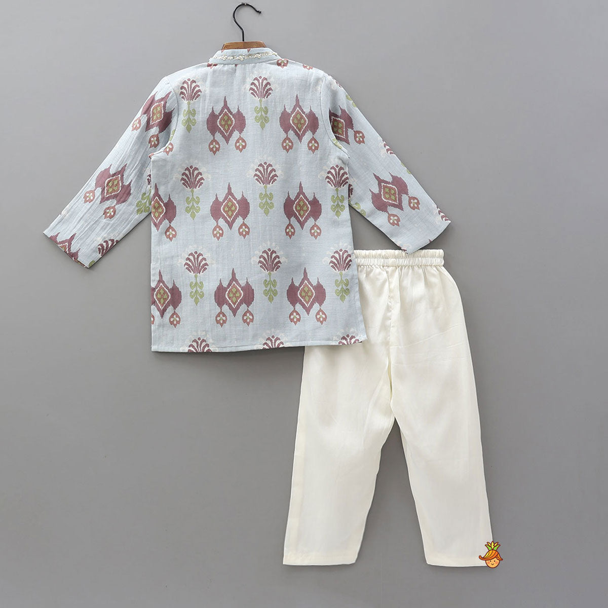 Pre Order: Printed Kurta And Pyjama