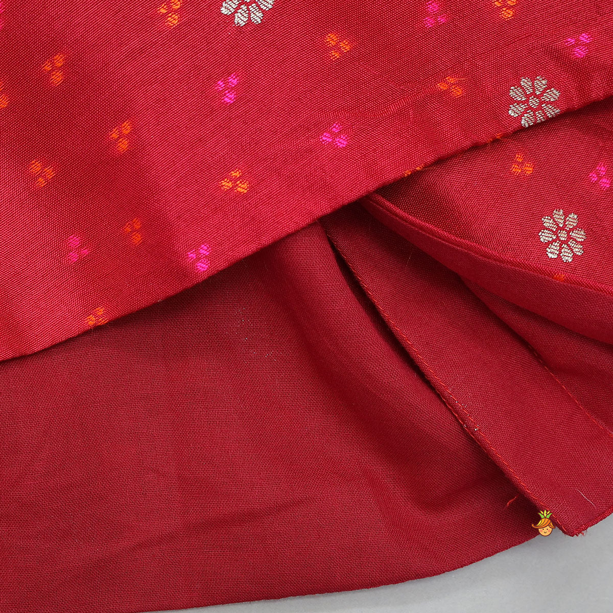 Pre Order: Krishna Embroidered Festive Kurta And Dhoti