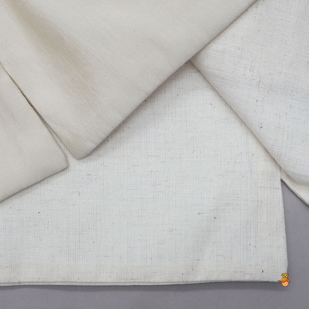Pre Order: Ethnic Kurta With Contrasting Pocket Square Jacket And Pyjama
