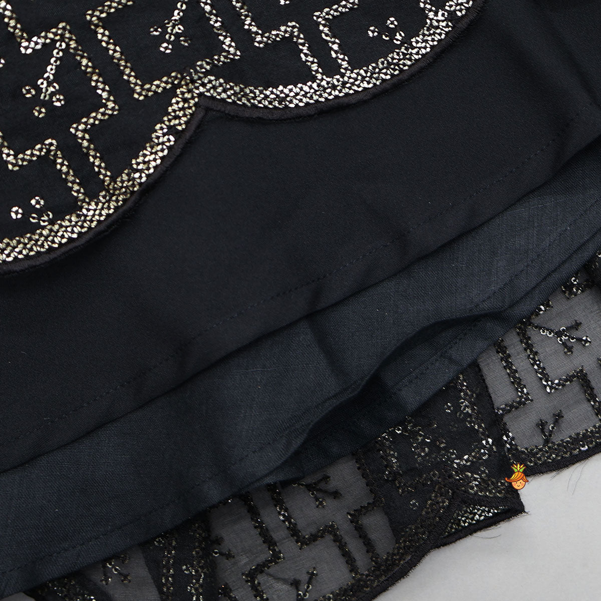 Pre Order: Exquisite Organza Top And Lehenga With Tassel Detailing