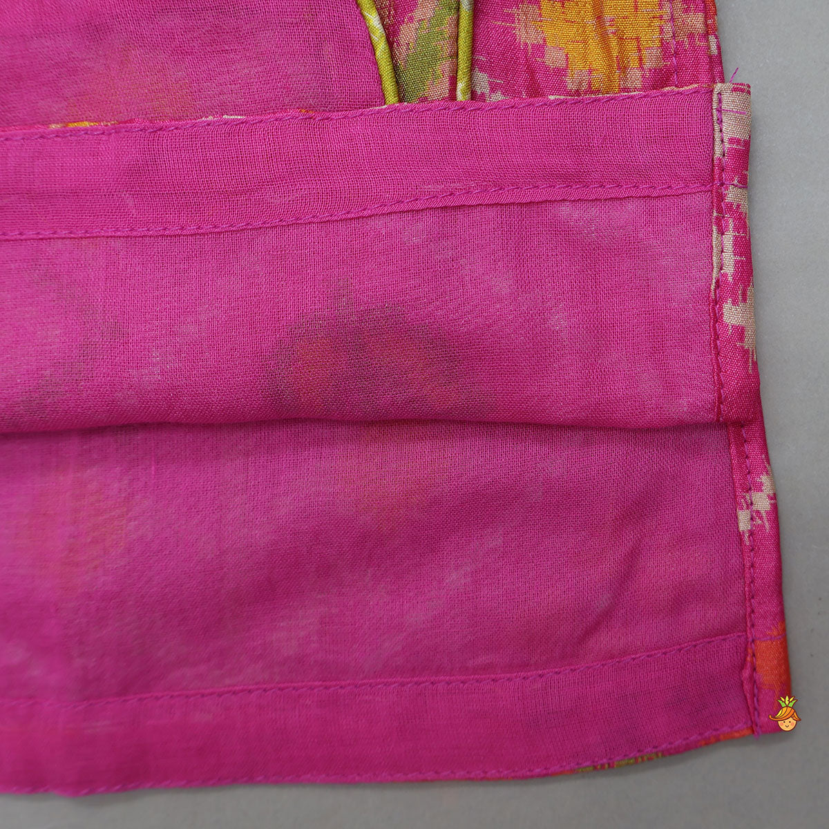 Pre Order: Side Knot Style Kurta And Pyjama