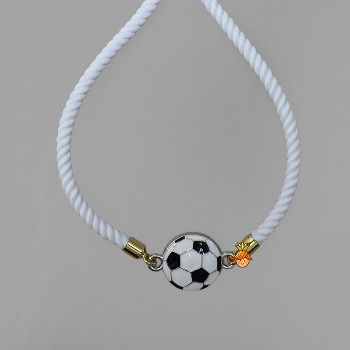 Twisted Cord Rakhi With Ball Charm