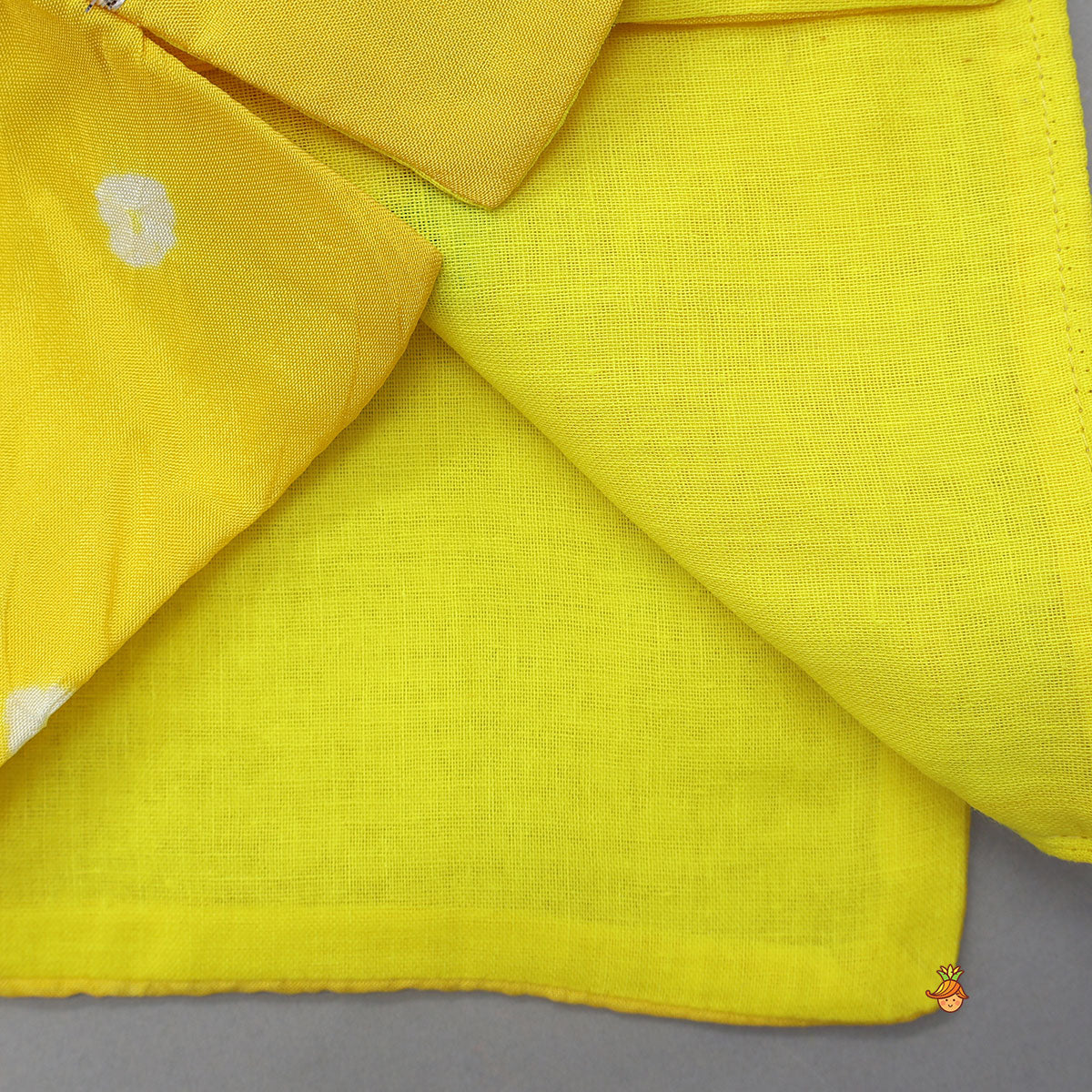 Pre Order: Silk Angarkha Style Kurta With Dhoti And Matching Mukut