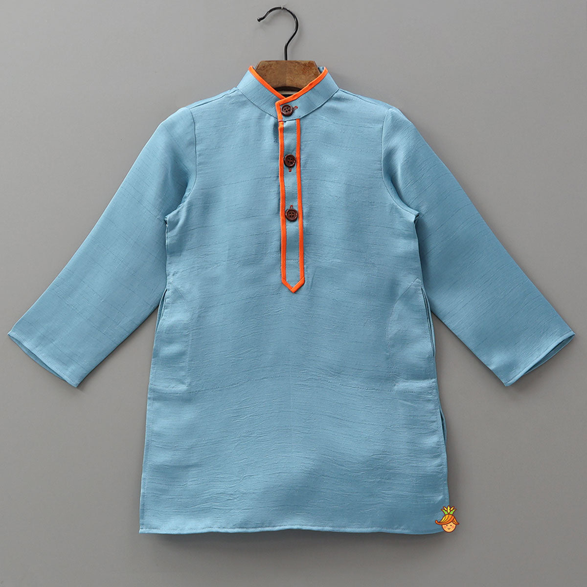 Pocket Detail Kurta And Dhoti