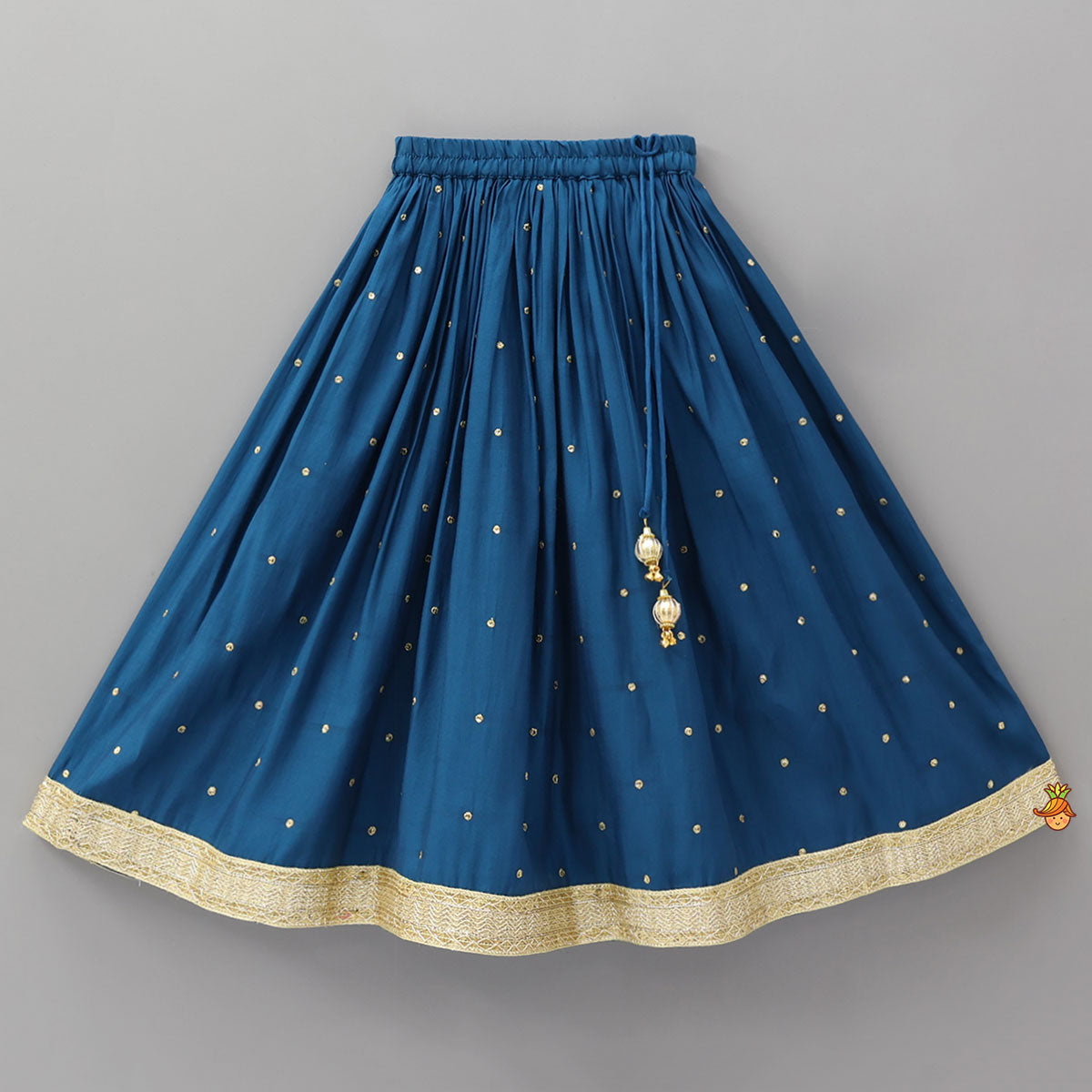Strappy Stylish Top With Lehenga And Dupatta