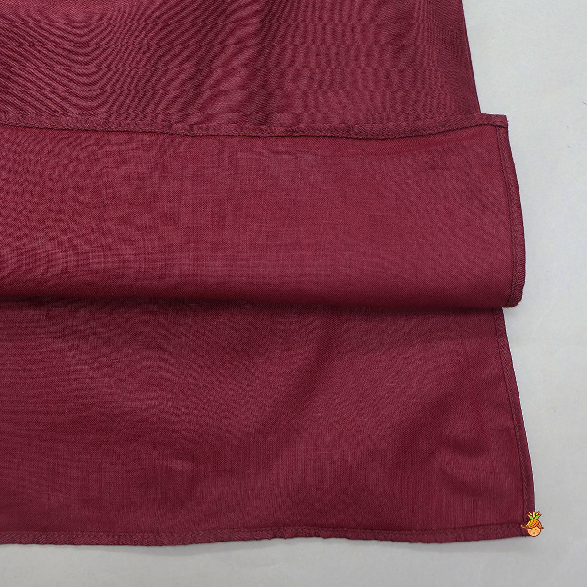 Pre Order: Mandarin Collar Hand Block Printed Kurta And Pyjama