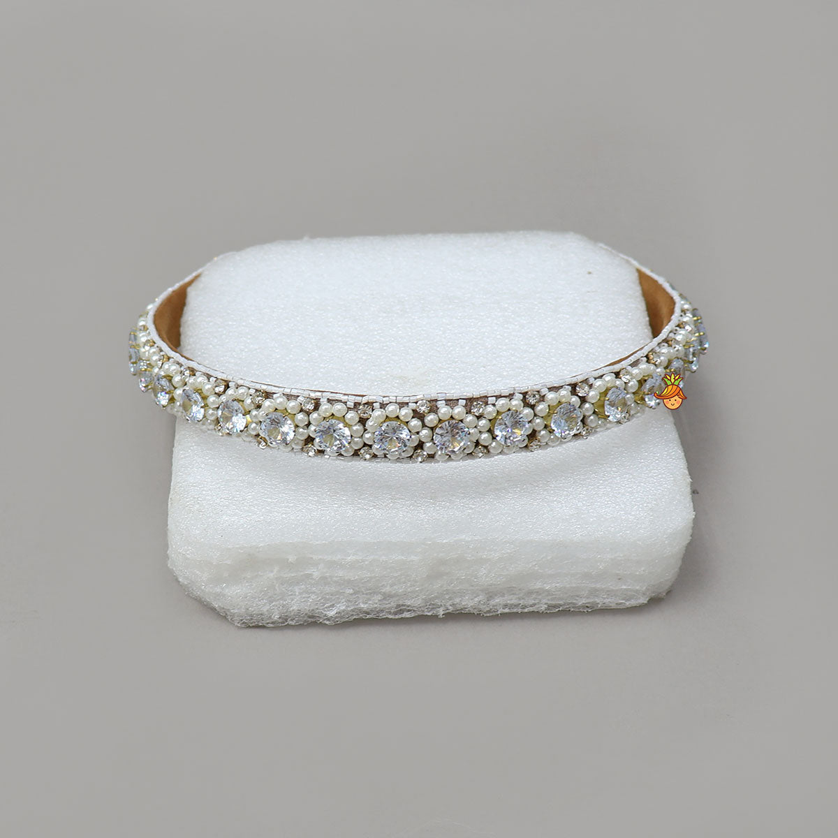 Floral Design Hand-Embroidered Hairband