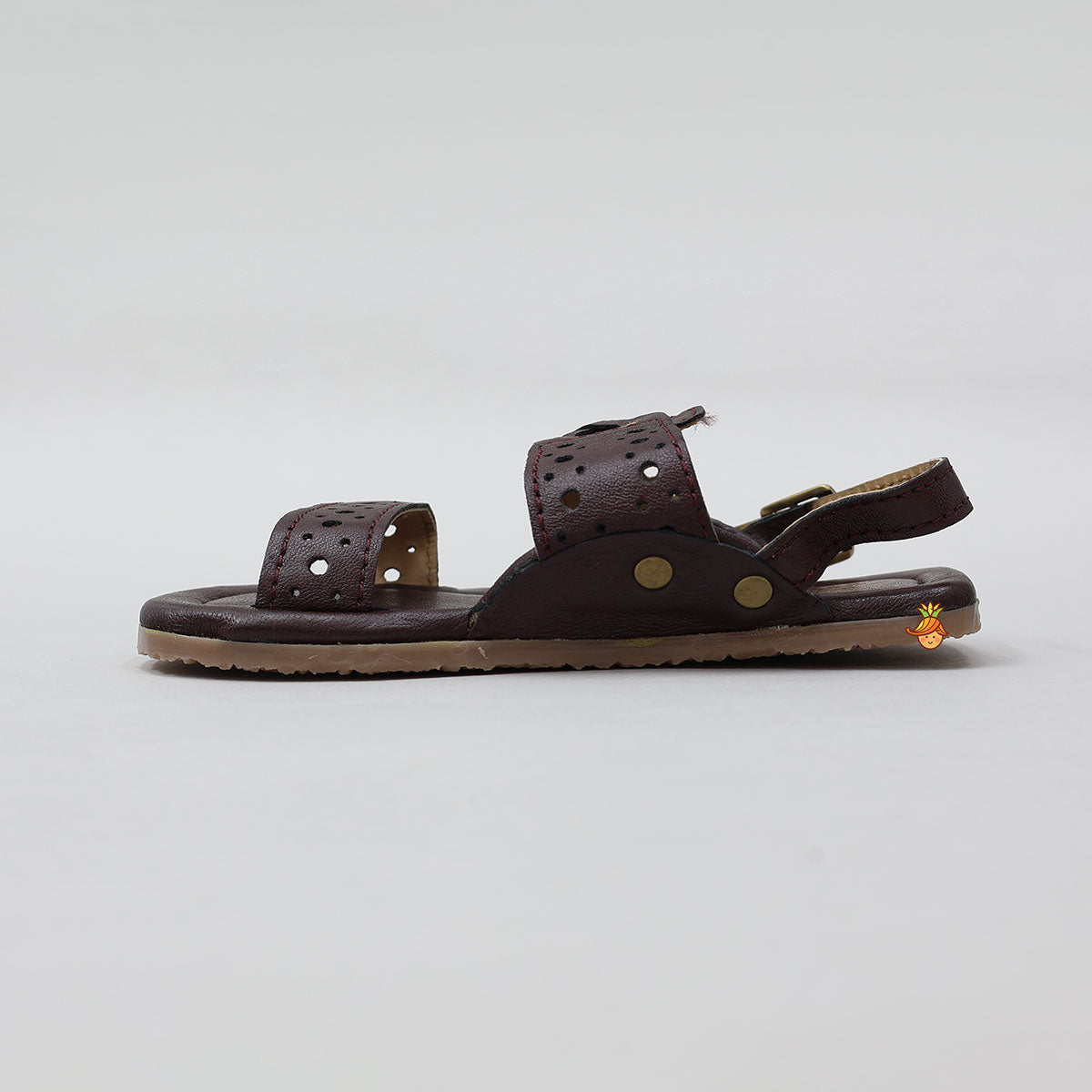 Double-Strap Buckled Ethnic Flats