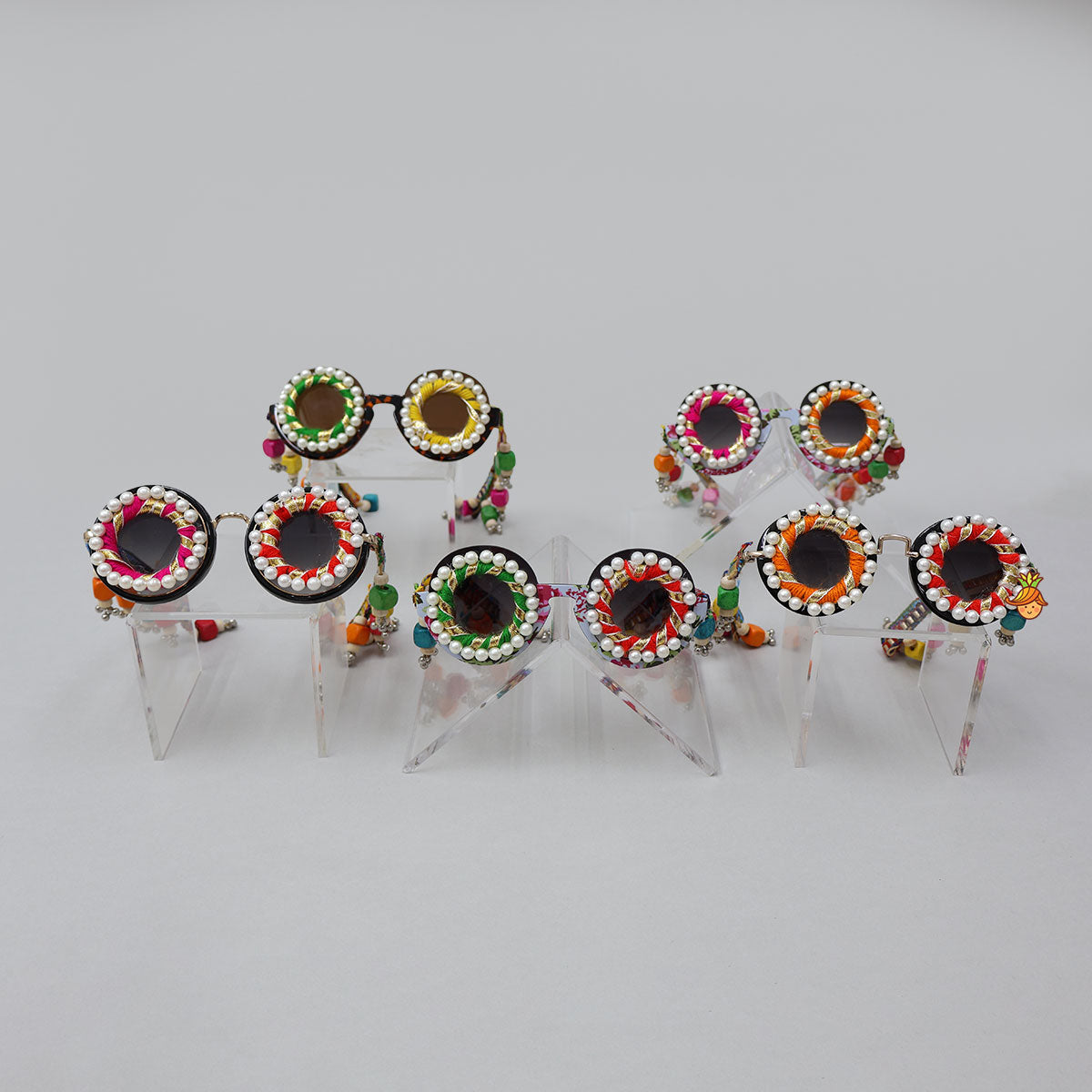 Single Pair Of Statement Navratri Sunglasses For 3+ Years