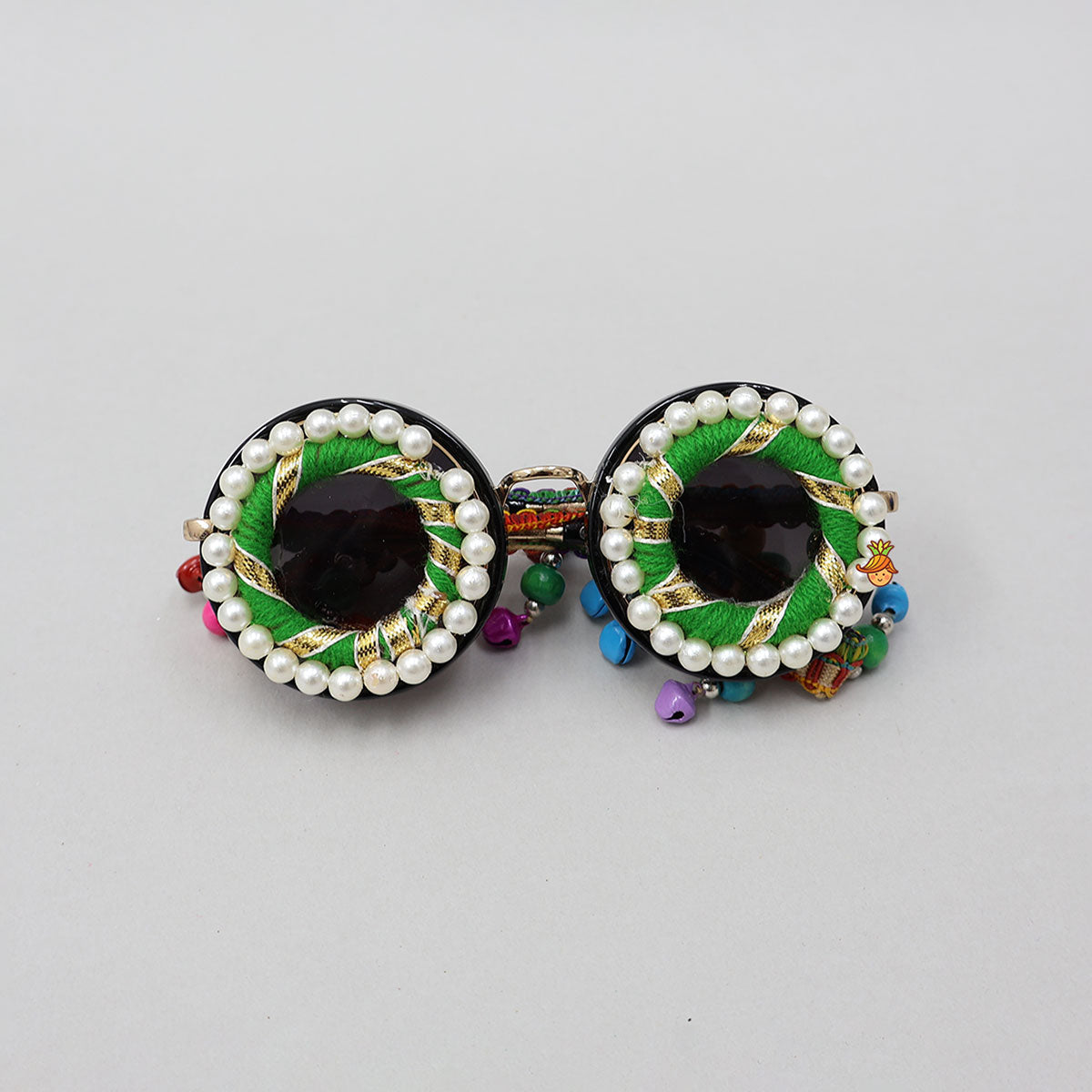 Single Pair Of Festive Navratri Sunglasses For 3+ Years