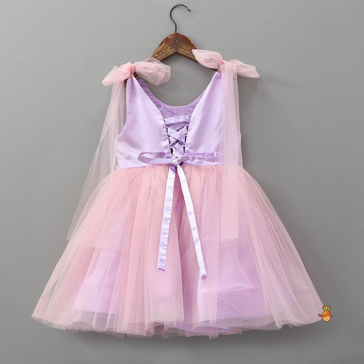 Pre Order: Mermaid Embroidered Tulle Party Dress With Matching Hairband
