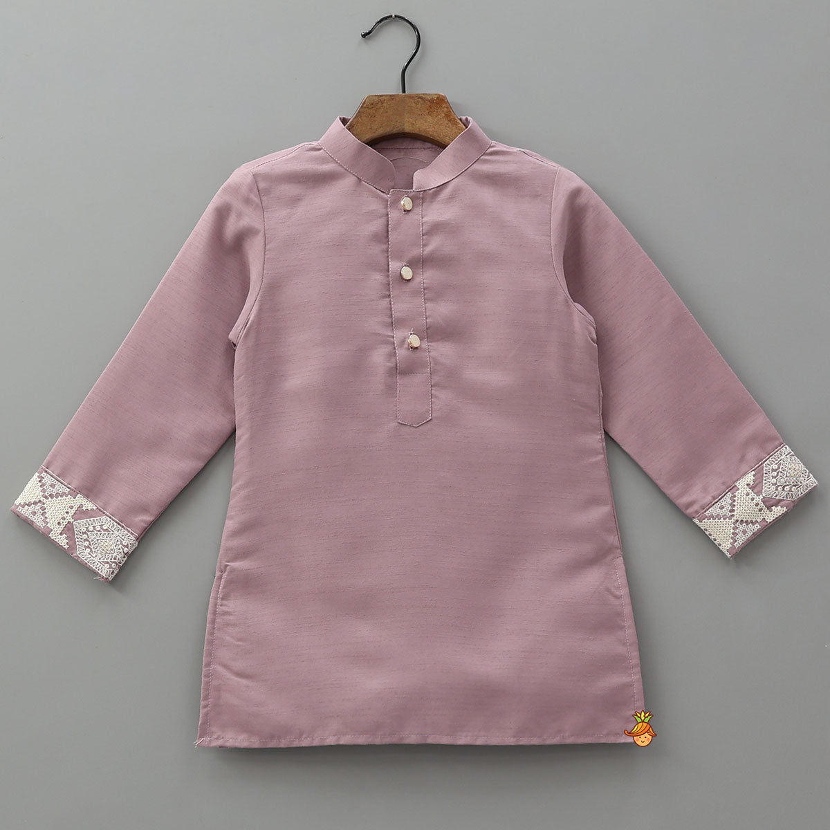 Pre Order: Kurta With Thread Embroidered Jacket And Pyjama