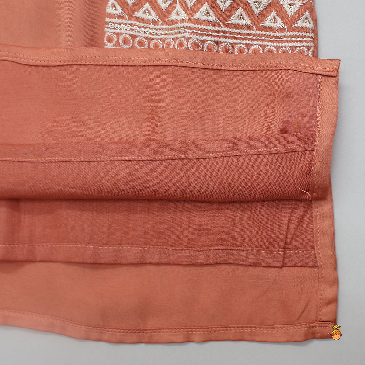 Pre Order: Faux Jacket Style Embroidered Kurta With Pyjama