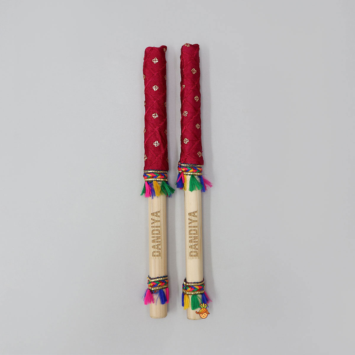 Pre Order: Elegant Festive Name Personalizable Dandiya Sticks
