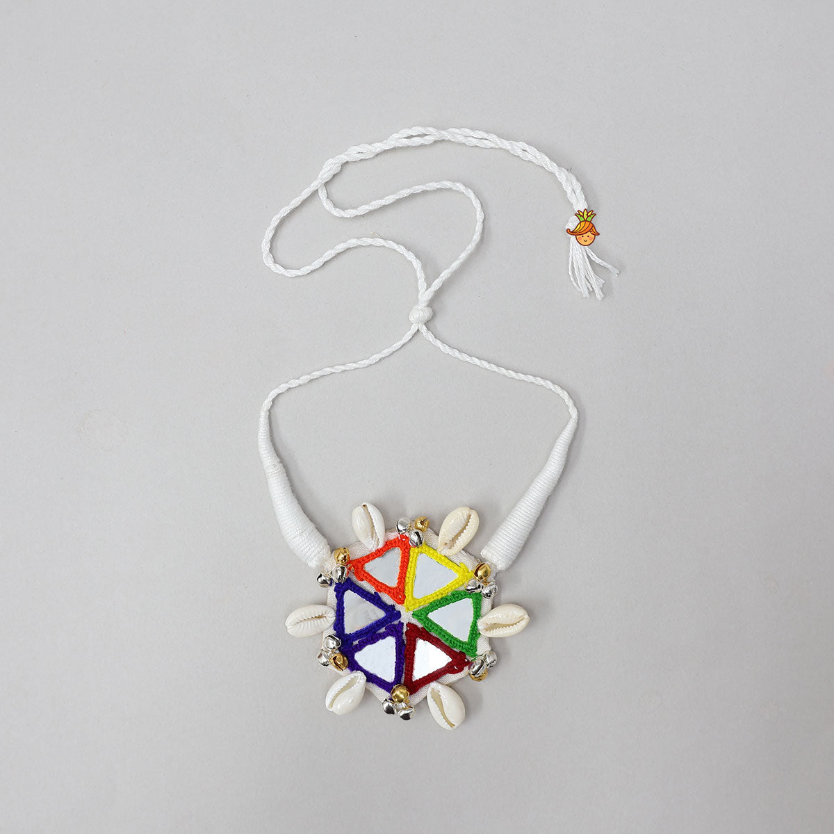 Beautiful Mirror Work Necklace