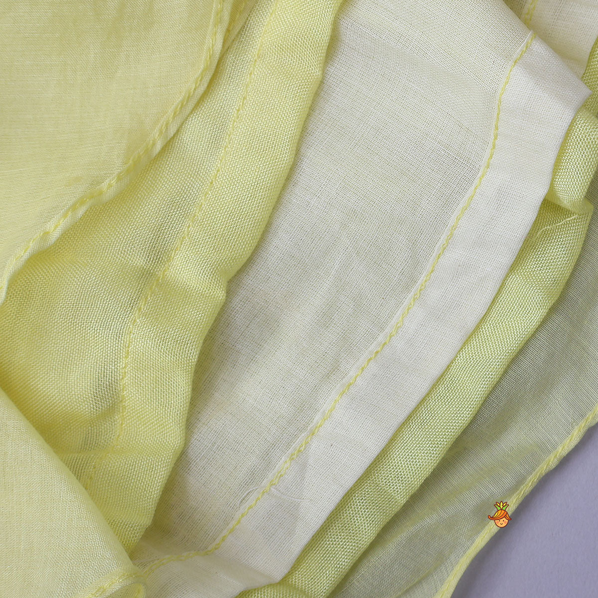 Stylish Embroidered Top With Pleated Dhoti Style Skirt