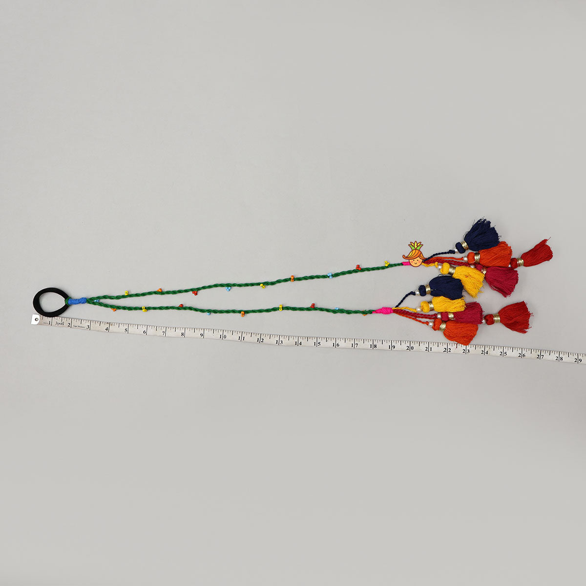 Stunning Beaded Fringe Tassel Hair Tie Parandi
