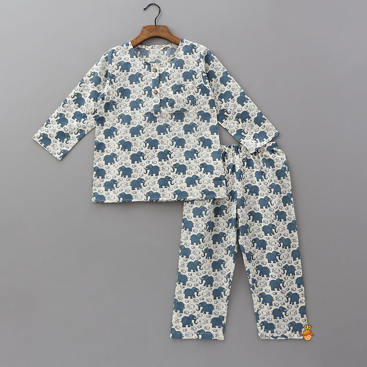 Pre Order: Round Neck Cotton Sleepwear
