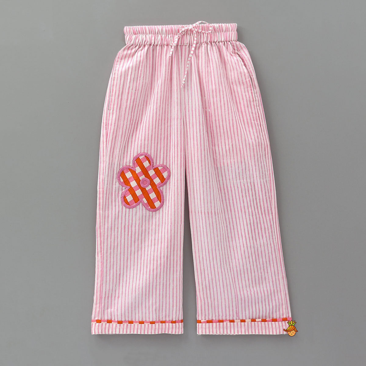 Pre Order: Striped Printed Floral Sleepwear