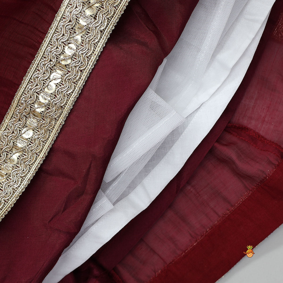 Pre Order: Graceful Flap Anarkali With Dupatta And Potli Bag