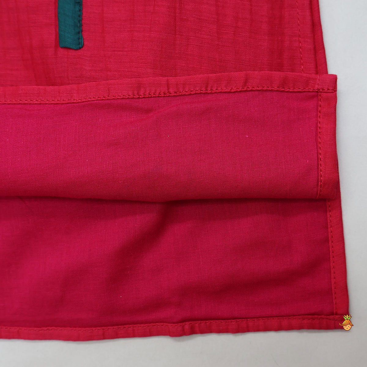 Pre Order: Embroidered Front Placket Kurta And Pyjama