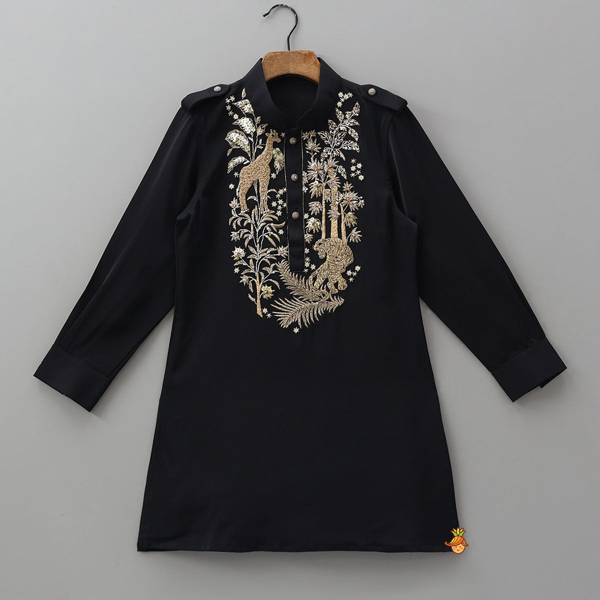 Pre Order: Detailed Embroidered Stylish Kurta And Pant