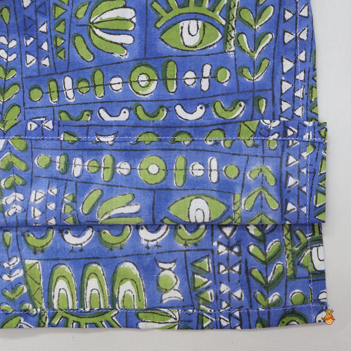 Hand Block Printed Classic Kurta And Pyjama