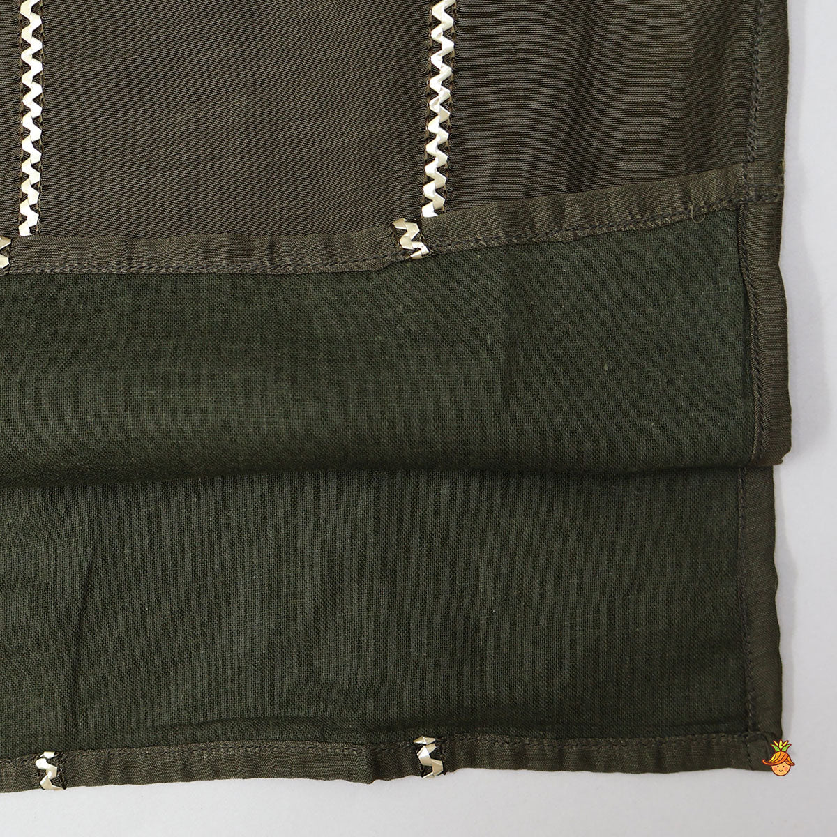 Elegant Lace Work Kurta And Pyjama