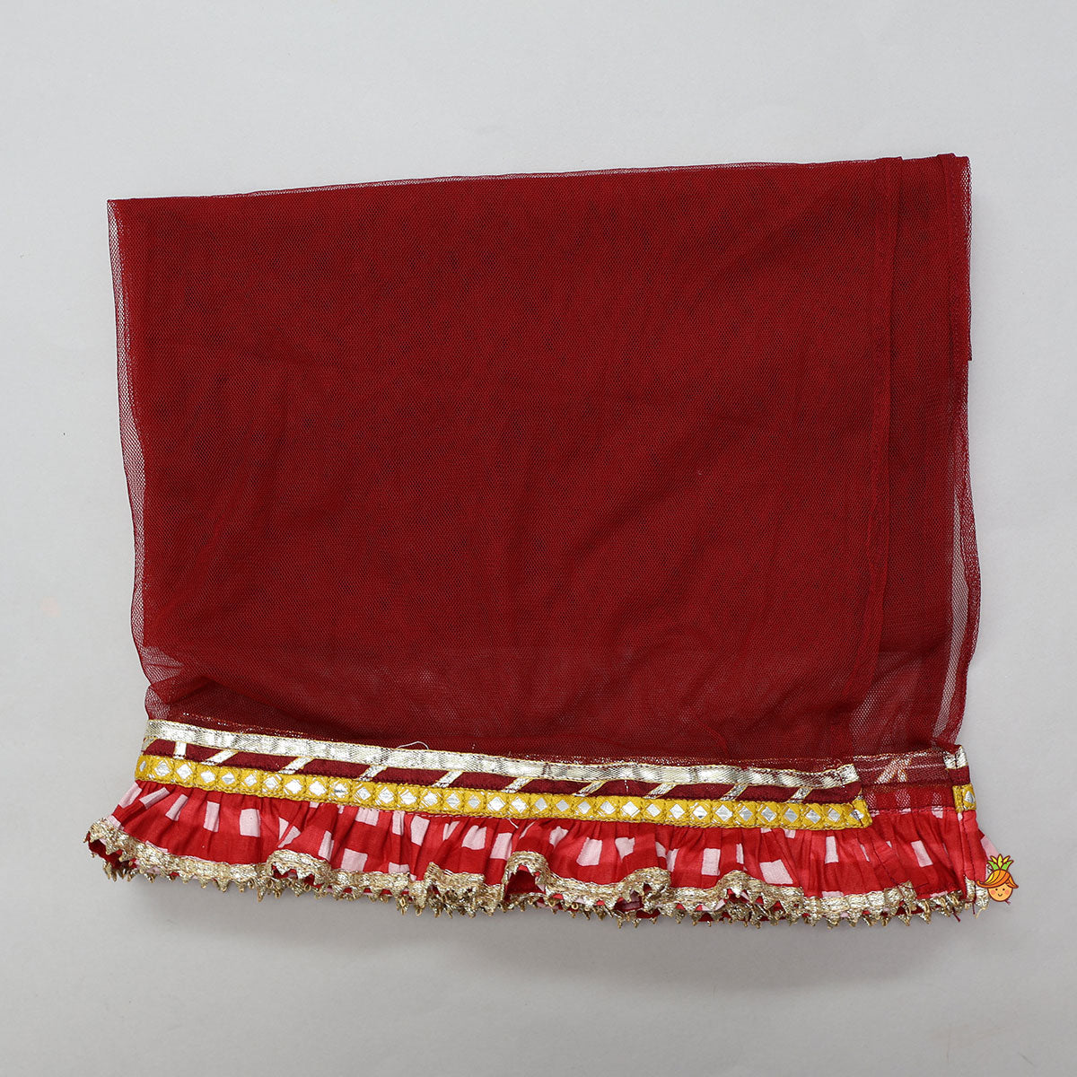 Pre Order: Checks Printed Kurti And Pant With Dupatta