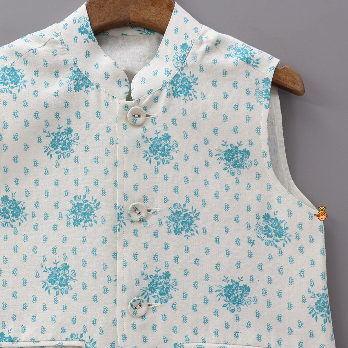 Pre Order: Dual Pocket Detailed Ethnic Jacket