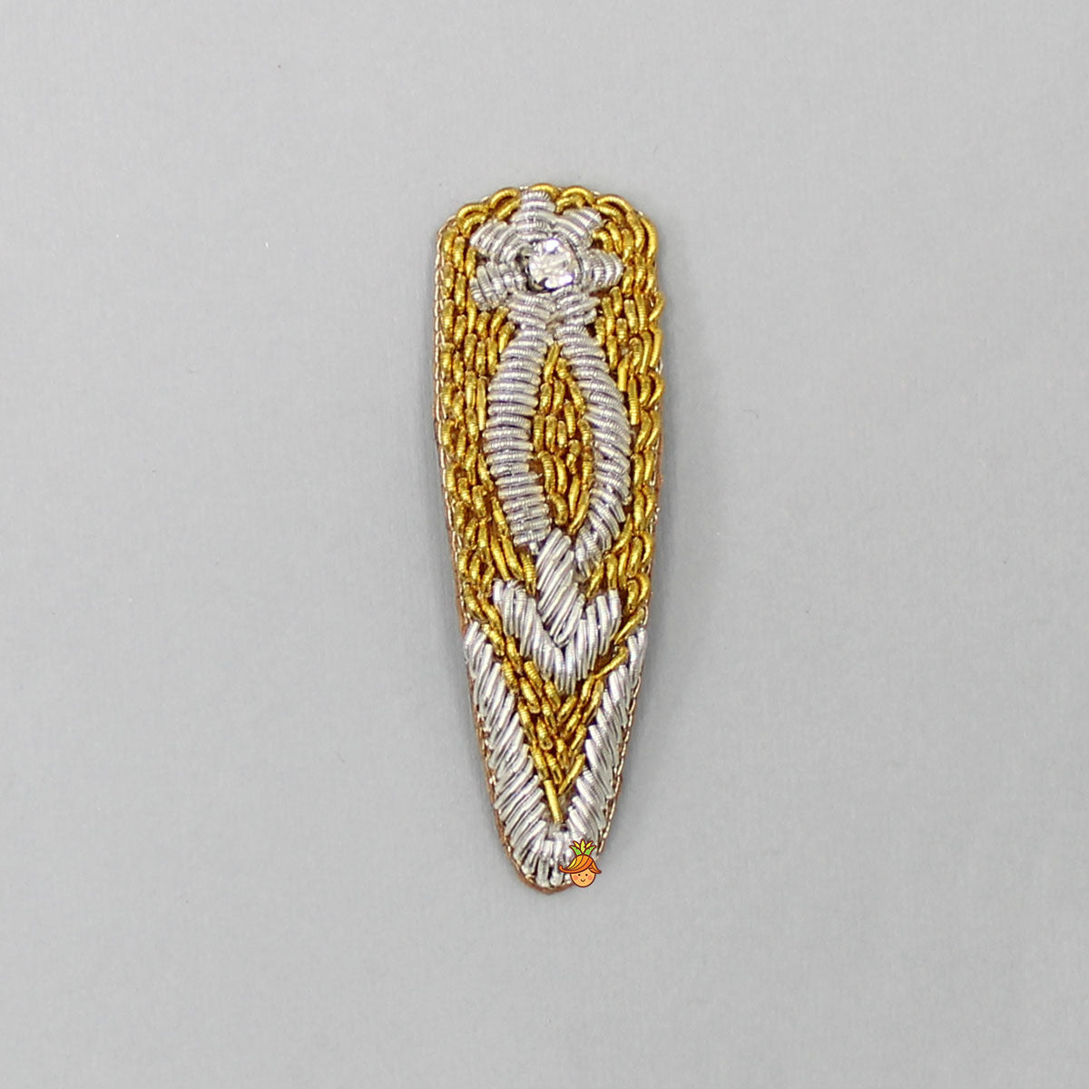 Beautiful Bullion Thread Work Hair Clip
