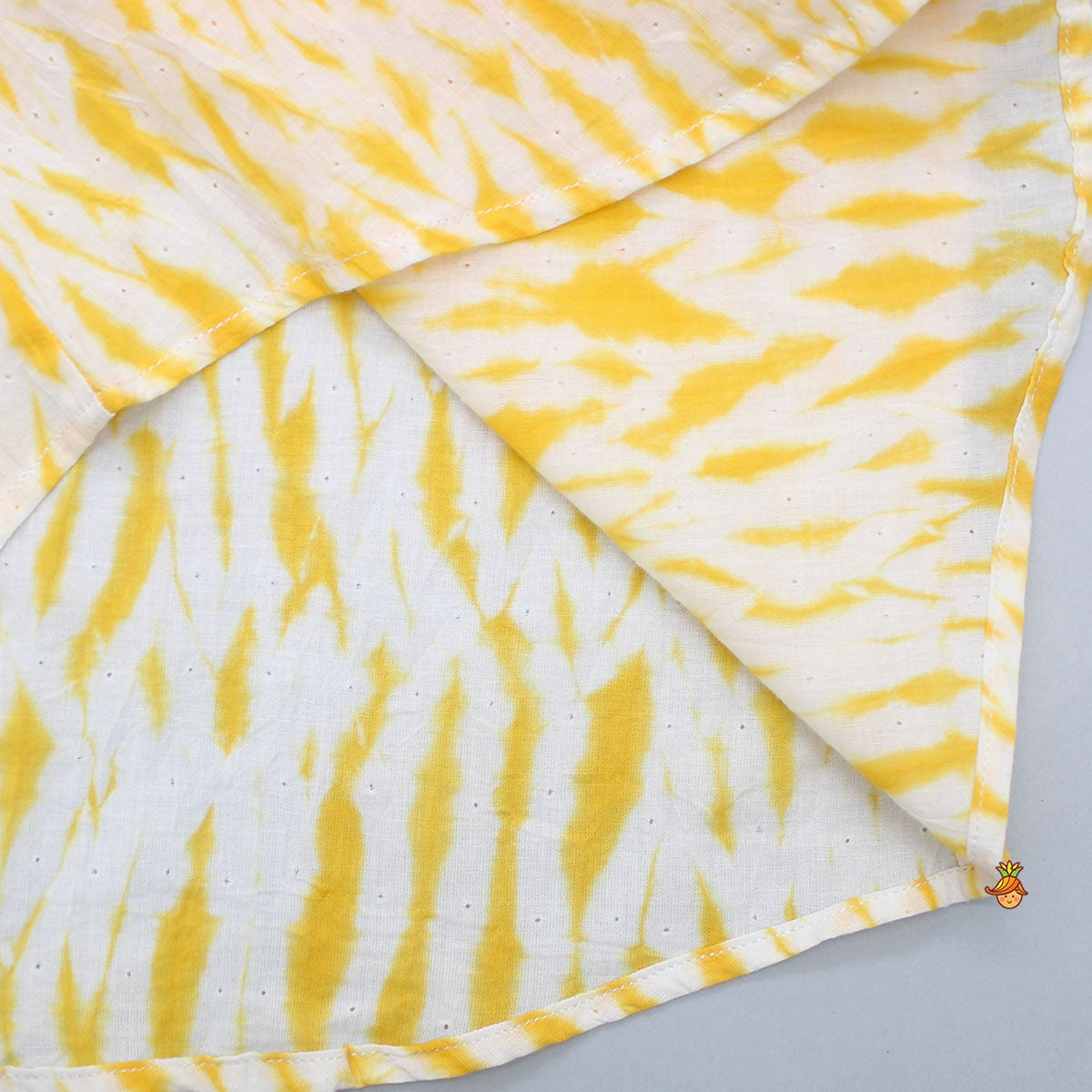 Pre Order: Shibori Printed Yellow Shirt
